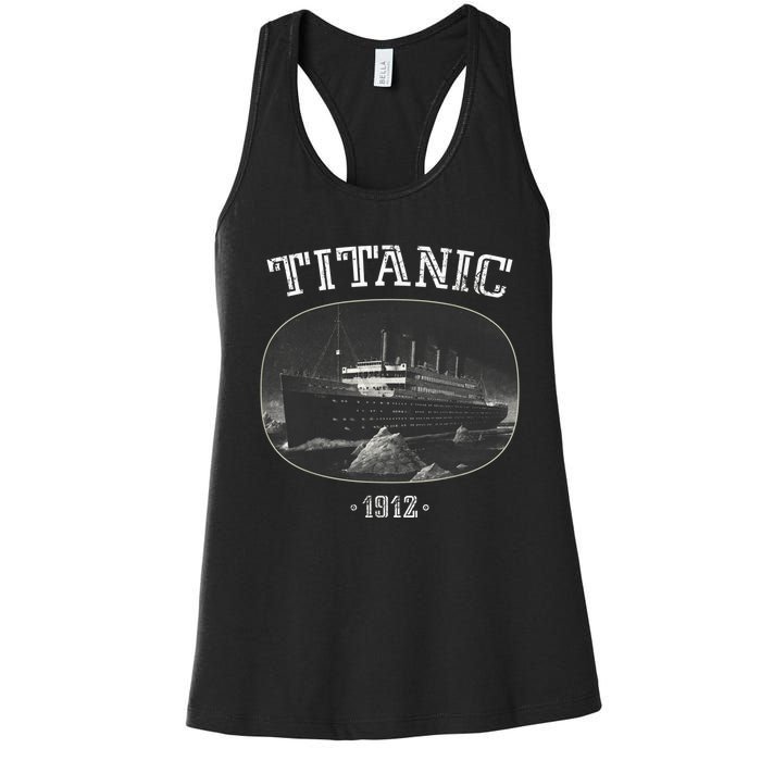 Vintage RMS Titanic | Cruise Ship Women's Racerback Tank