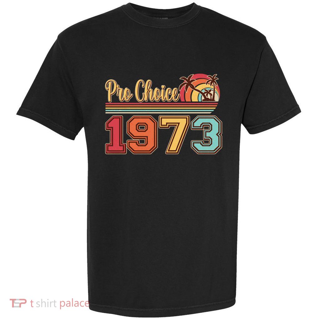 Vintage Retro Tropical Pro Choice 1973 Garment-Dyed Heavyweight T-Shirt