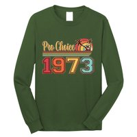 Vintage Retro Tropical Pro Choice 1973 Long Sleeve Shirt
