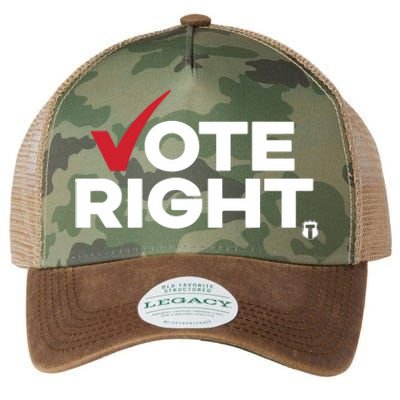 Vote Right The Officer Tatum Legacy Tie Dye Trucker Hat