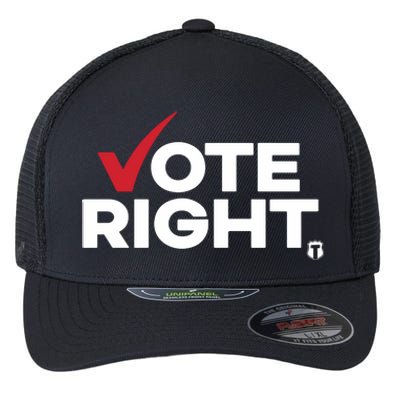 Vote Right The Officer Tatum Flexfit Unipanel Trucker Cap