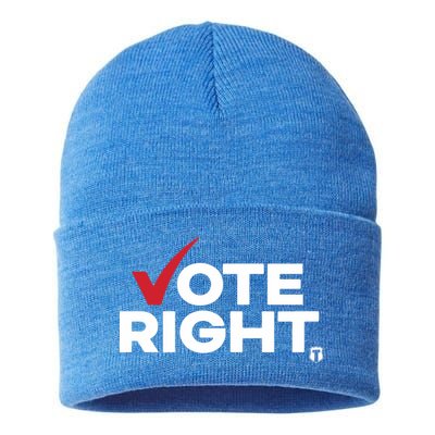 Vote Right The Officer Tatum Sustainable Knit Beanie