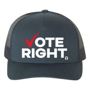 Vote Right The Officer Tatum Yupoong Adult 5-Panel Trucker Hat