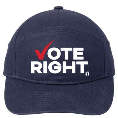 Vote Right The Officer Tatum 7-Panel Snapback Hat