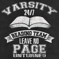 Varsity Reading Team 24 7 Funny Book Lovers Cool Comfort Performance Bucket Hat