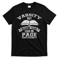 Varsity Reading Team 24 7 Funny Book Lovers T-Shirt
