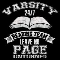 Varsity Reading Team 24 7 Funny Book Lovers Impact Tech Backpack
