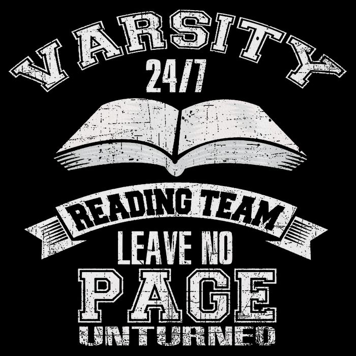 Varsity Reading Team 24 7 Funny Book Lovers Impact Tech Backpack