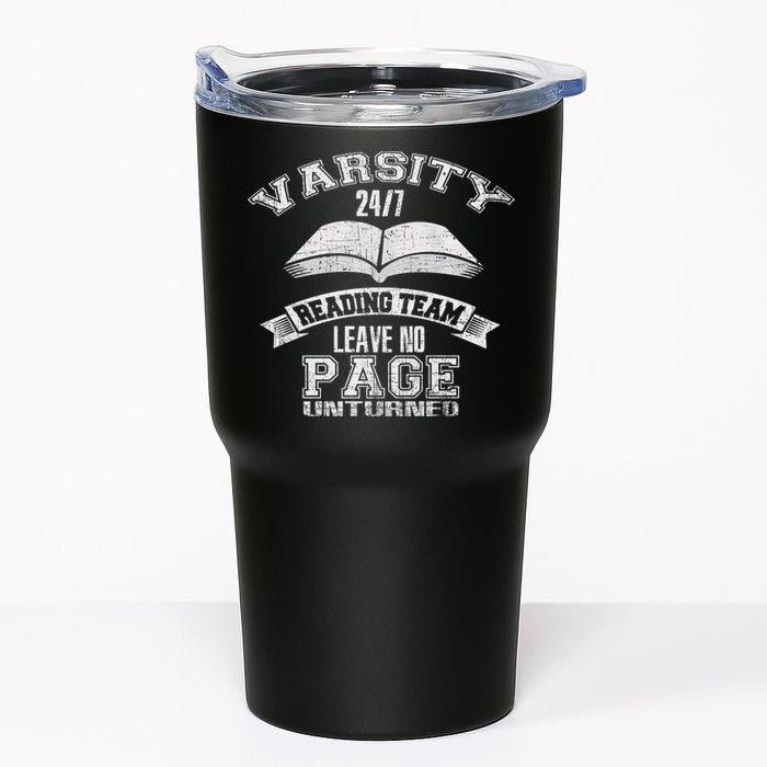 Varsity Reading Team 24 7 Funny Book Lovers Tumbler