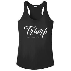 Vote Red Trump For President 2024 Election Funny Gift Ladies PosiCharge Competitor Racerback Tank