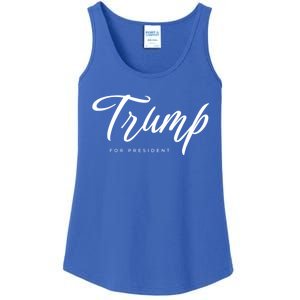 Vote Red Trump For President 2024 Election Funny Gift Ladies Essential Tank