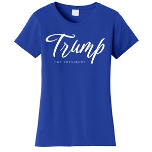 Vote Red Trump For President 2024 Election Funny Gift Women's T-Shirt