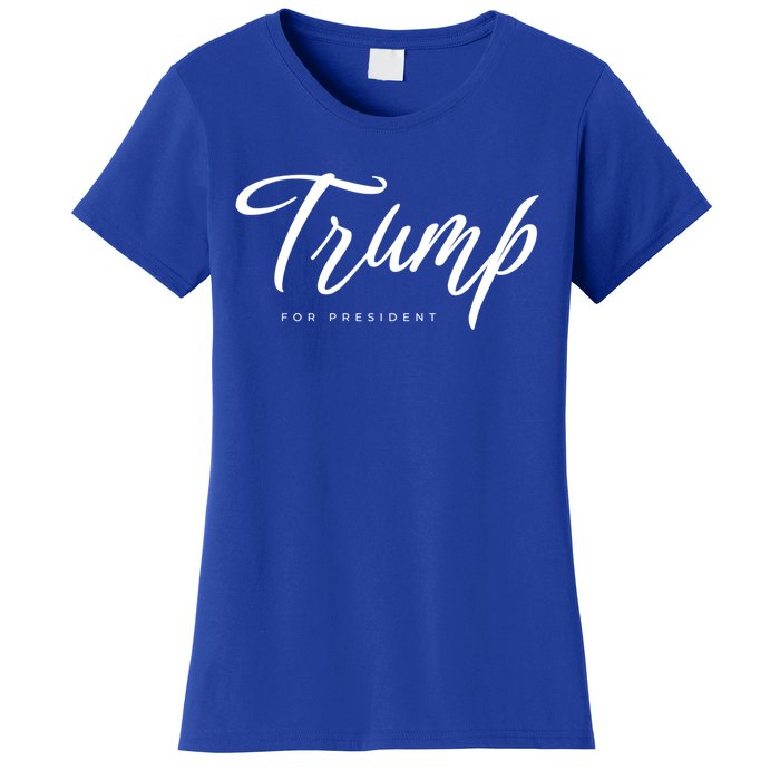 Vote Red Trump For President 2024 Election Funny Gift Women's T-Shirt