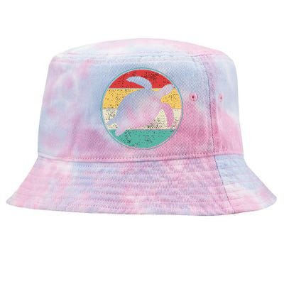 Vintage Retro Turtle Tortoise Water Turtle Marine Biologist Tie-Dyed Bucket Hat