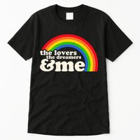 Vintage Retro The Lover The Dreamer And Me Rainbow Tall T-Shirt
