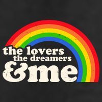 Vintage Retro The Lover The Dreamer And Me Rainbow Beanie