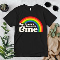 Vintage Retro The Lover The Dreamer And Me Rainbow Premium T-Shirt