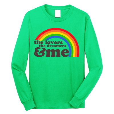Vintage Retro The Lover The Dreamer And Me Rainbow Long Sleeve Shirt