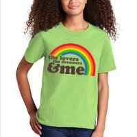 Vintage Retro The Lover The Dreamer And Me Rainbow Kids T-Shirt