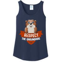 Vintage Respect The Groundhog Day Ladies Essential Tank