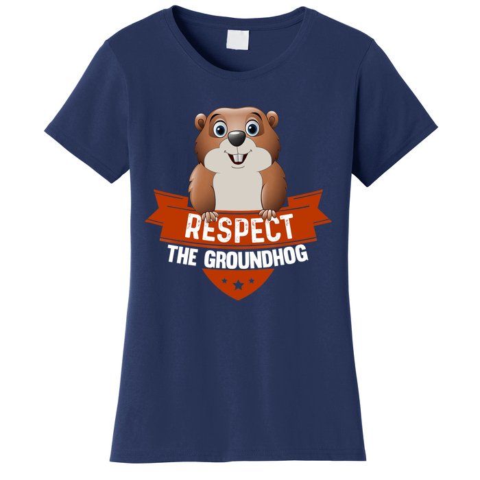 Vintage Respect The Groundhog Day Women's T-Shirt