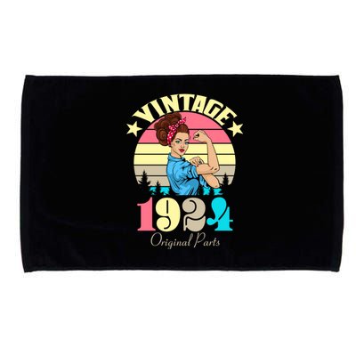 Vintage Rosie The Riveter 1924 Original Parts 100th Birthday Microfiber Hand Towel