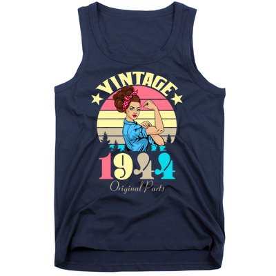 Vintage Rosie The Riveter 1944 Original Parts 80th Birthday Tank Top