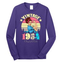 Vintage Rosie The Riveter 1954 Original Parts 70th Birthday Long Sleeve Shirt