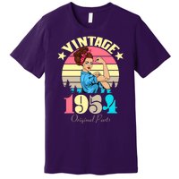 Vintage Rosie The Riveter 1954 Original Parts 70th Birthday Premium T-Shirt