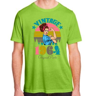 Vintage Rosie The Riveter 1964 Original Parts 60th Birthday Adult ChromaSoft Performance T-Shirt