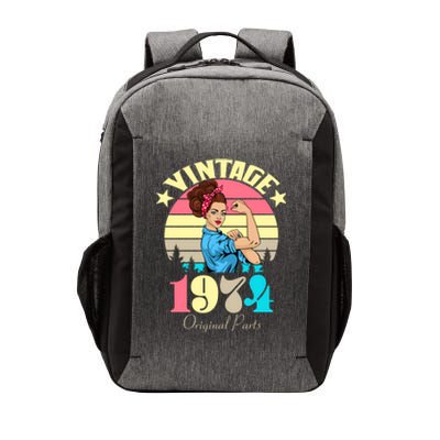 Vintage Rosie The Riveter 1974 Original Parts 50th Birthday Vector Backpack