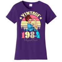 Vintage Rosie The Riveter 1984 Original Parts 40th Birthday Women's T-Shirt