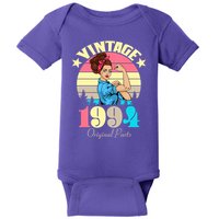 Vintage Rosie The Riveter 1994 Original Parts 30th Birthday Baby Bodysuit