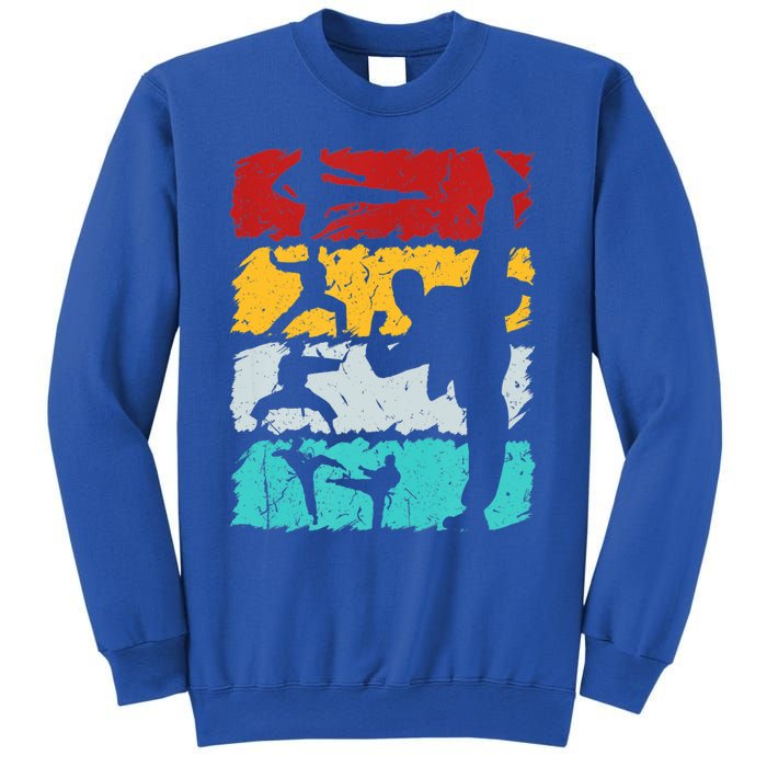 Vintage Retro Taekwondo Karate Gift Sweatshirt