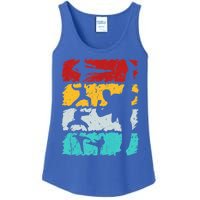 Vintage Retro Taekwondo Karate Gift Ladies Essential Tank