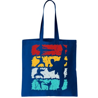 Vintage Retro Taekwondo Karate Gift Tote Bag