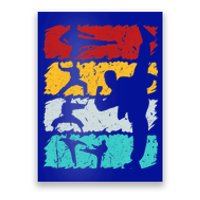 Vintage Retro Taekwondo Karate Gift Poster