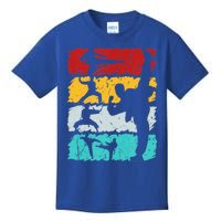 Vintage Retro Taekwondo Karate Gift Kids T-Shirt