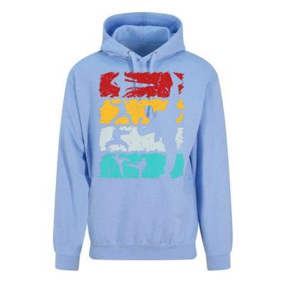 Vintage Retro Taekwondo Karate Gift Unisex Surf Hoodie