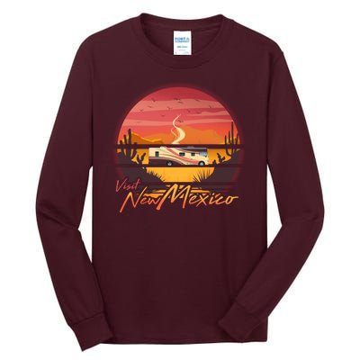 Vintage Retro Travel Visit New Mexico Tall Long Sleeve T-Shirt