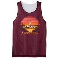 Vintage Retro Travel Visit New Mexico Mesh Reversible Basketball Jersey Tank