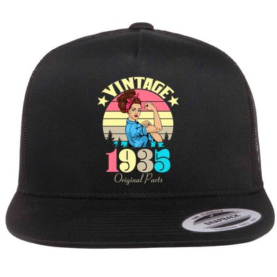 Vintage Rosie The Riveter 1935 Original Parts 90th Birthday Flatbill Hat