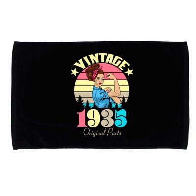 Vintage Rosie The Riveter 1935 Original Parts 90th Birthday Microfiber Hand Towel