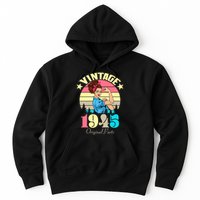 Vintage Rosie The Riveter 1945 Original Parts 80th Birthday Hoodie