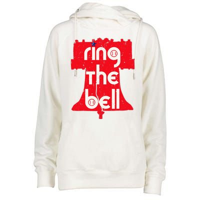 Vintage Ring The Bell Philadelphia Philly Jawn Christmas Womens Funnel Neck Pullover Hood