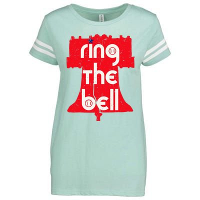 Vintage Ring The Bell Philadelphia Philly Jawn Christmas Enza Ladies Jersey Football T-Shirt