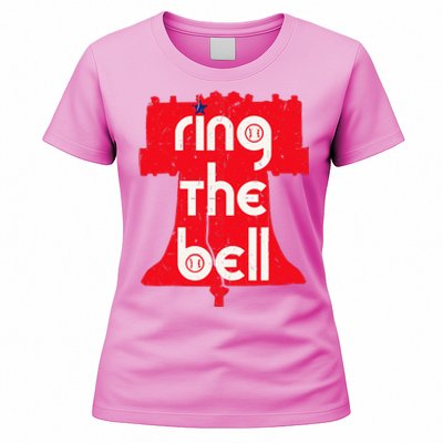 Vintage Ring The Bell Philadelphia Philly Jawn Christmas Women's T-Shirt