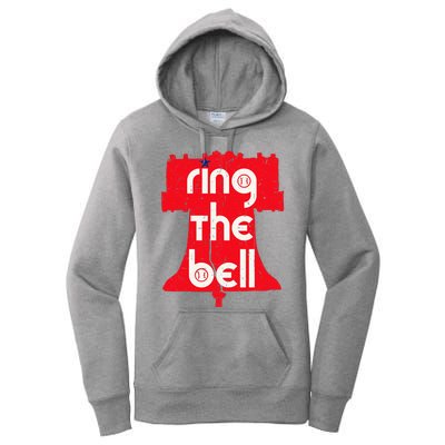 Vintage Ring The Bell Philadelphia Philly Jawn Christmas Women's Pullover Hoodie