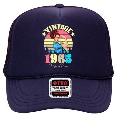 Vintage Rosie The Riveter 1965 Original Parts 60th Birthday Trucker Hat