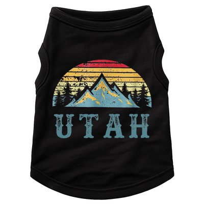 Vintage Retro UT Utah U.S. Mountain State tee Doggie Tank